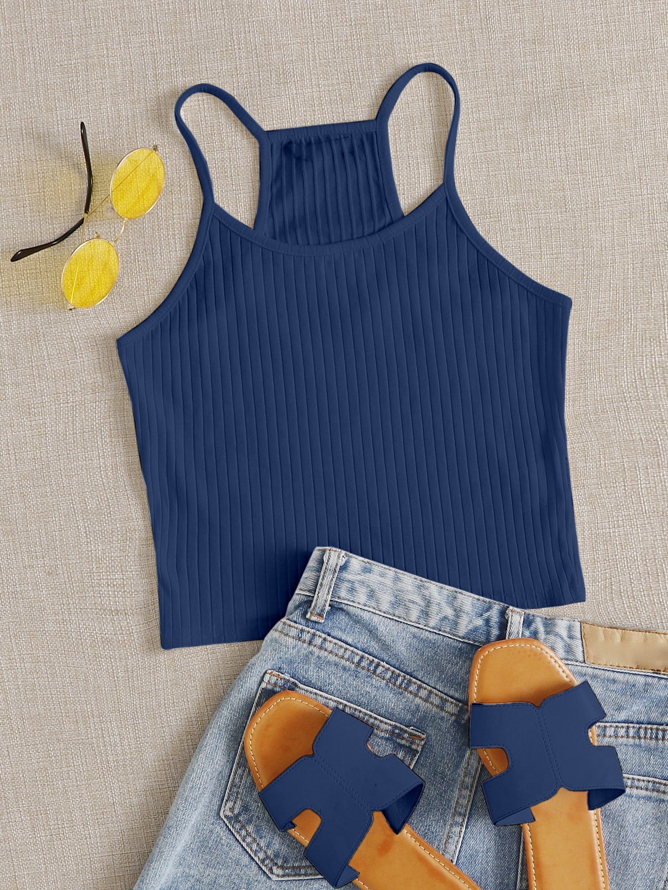 VYSE BASIC RACERBACK TANK TOP