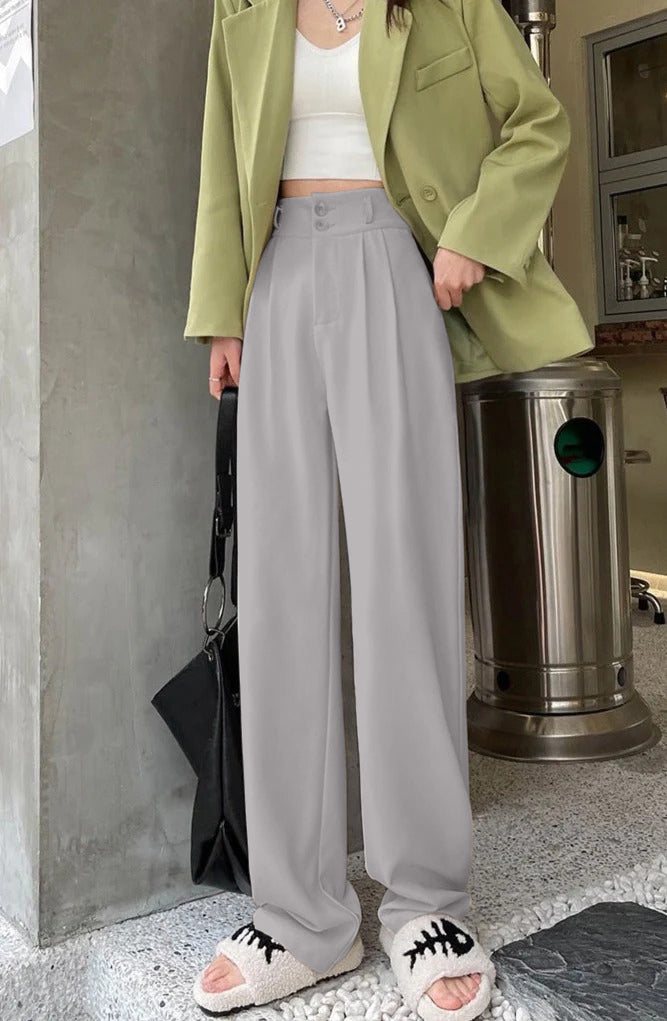 Korean Fashion Casual Women's New Spring And Autumn Style Slim Fit Wearing  9-point Pants Female Small Leg And Trousers - Pants & Capris - AliExpress